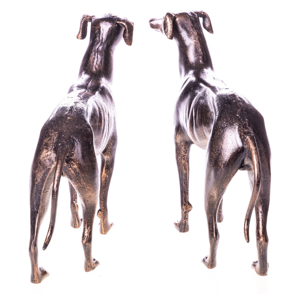 [LA-1822060] Gusseisen Windhunde Set/2 Bild 2