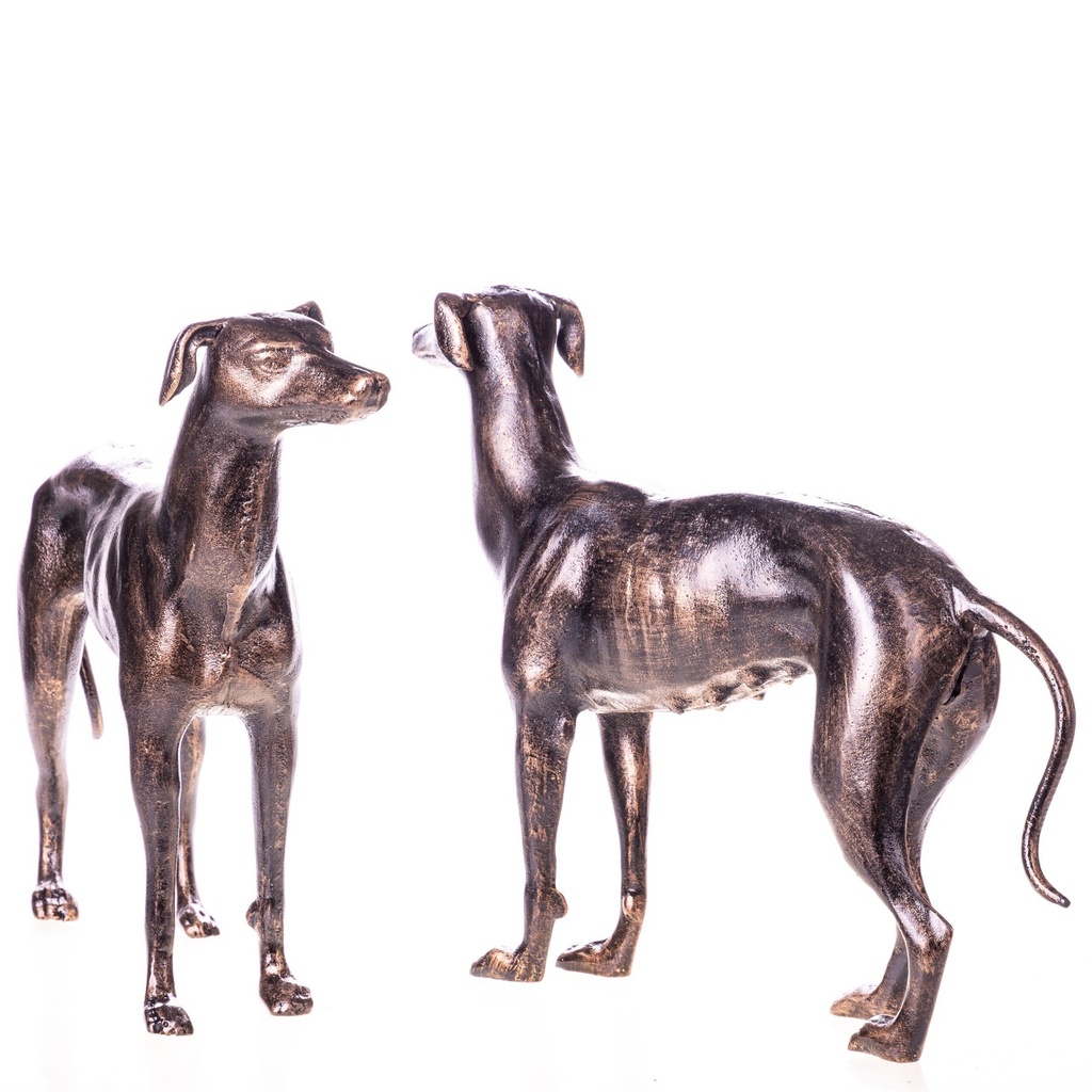 [LA-1822060] Gusseisen Windhunde Set/2 Bild 3