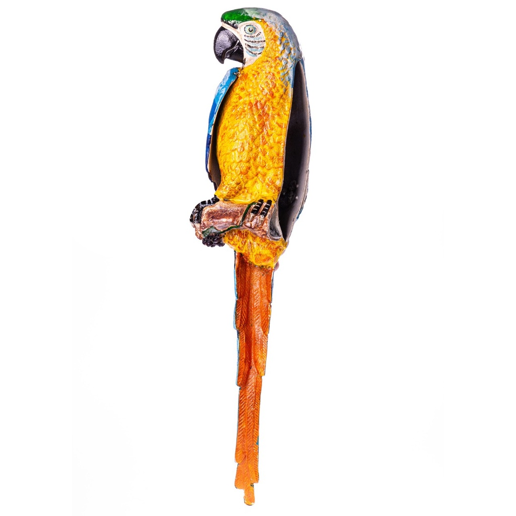 [LA-1822062] Gusseisen Wandfigur Papagei Bild 2
