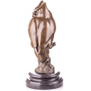 [LA-1822063] Bronzeskulptur Bronzefigur Eule Bild 4