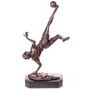 [LA-1822068] Bronzeskulptur Bronzefigur Fußballer Bild 3