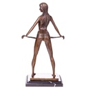 [LA-1822069] Erotische Bronzefigur weiblicher Akt Bild 3