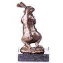 [LA-1822088] Bronzeskulptur Bronzefigur Osterhase Bild 2
