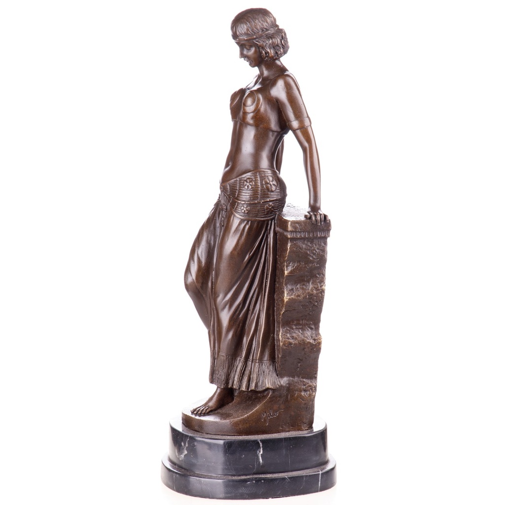 [2119750] Art Deco Bronzefigur Tänzerin Bild 2