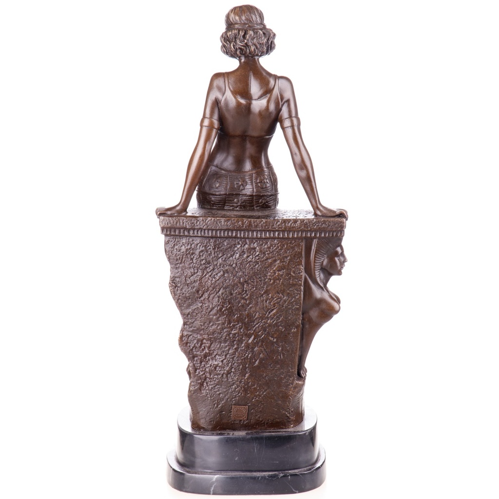 [2119750] Art Deco Bronzefigur Tänzerin Bild 3
