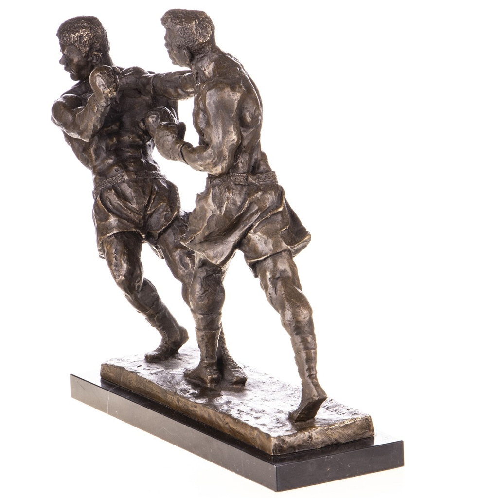 [LA-1822099] Bronzeskulptur Bronzefigur Boxer Bild 5