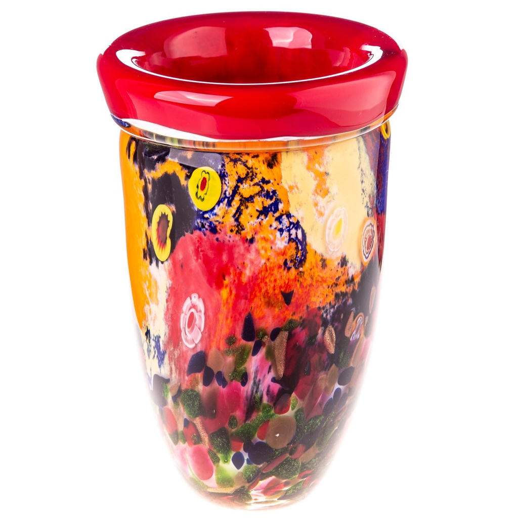 [LA-1822140] Murano-Stil Glas Vase Bild 2