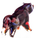 [LA-1822145] Murano-Stil Glas Bär Bild 2