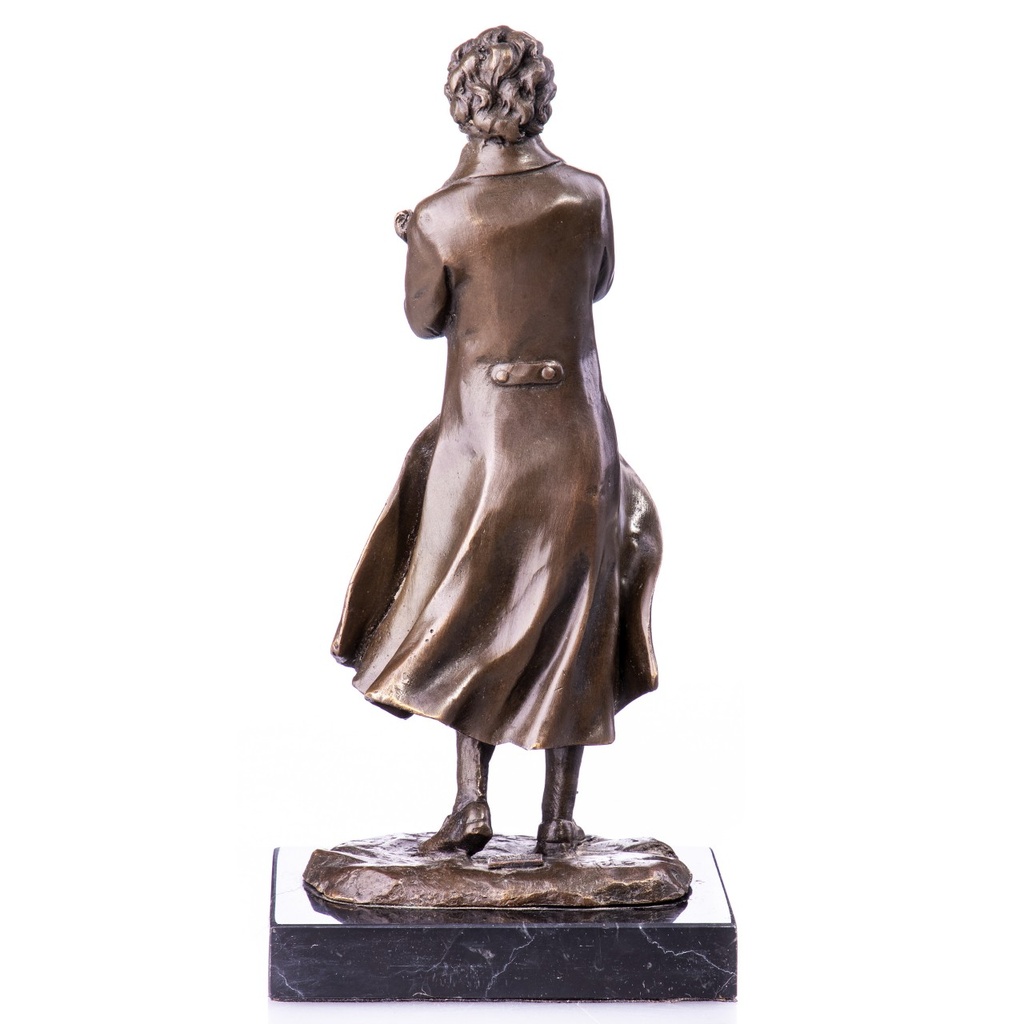 [LA-1822150] Bronzeskulptur Bronzefigur Komponist Franz Peter Schubert Bild 2