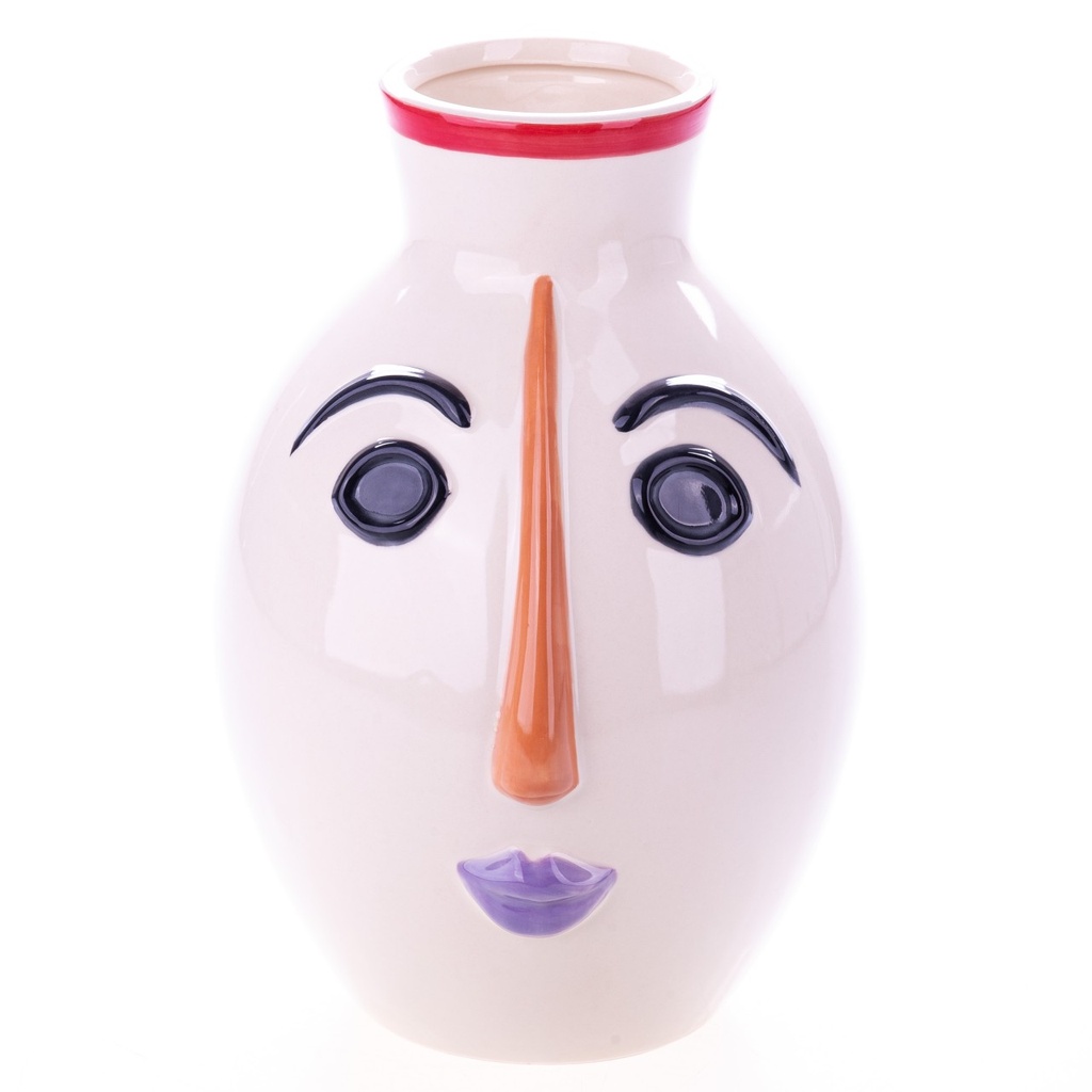 [LA-1822151] Handbemalter Keramik Gesicht-Krug Bild 2