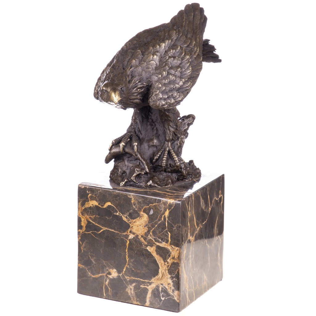 [LA-1822167] Bronzeskulptur Bronzefigur Adler Bild 4