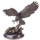 [LA-1822168] Bronzeskulptur Bronzefigur Adler Bild 2