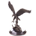 [LA-1822168] Bronzeskulptur Bronzefigur Adler Bild 3