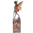 [LA-1822171] Farbige Bronzefigur Elfe Bild 3