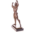 [LA-1822176] Bronzeskulptur Bronzefigur Bodybuilder Bild 4