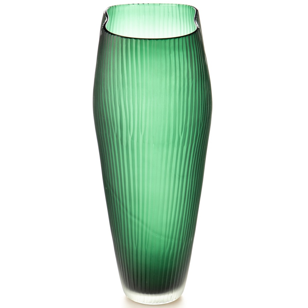 [LA-1822201] Handgeschliffene Glasvase Bild 2