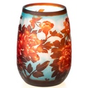 [LA-1822215] Handgefertigte Kameoglas Vase signiert Gallé und Tip Bild 2