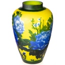 [LA-1822222] Handgefertigte Kameoglas Vase signiert Gallé und Tip Bild 2
