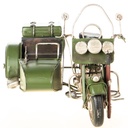 [LA-1822233] Blechmodell Militär Motorad mit Beiwagen Bild 2