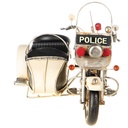 [LA-1822242] Blechmodell Polizei Motorrad mit Beiwagen Bild 4