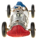 [LA-1822252] Blechmodell Blechauto Oldtimer Rennwagen Sportwagen Silber klassisch Bild 4