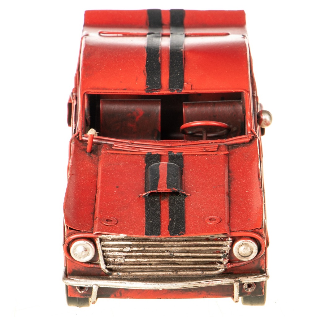 [LA-1822260] Blechmodell Blechauto Rennauto Sportwagen Rennwagen Muscle-Car Rot Bild 4