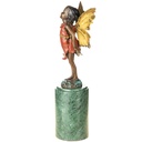 [LA-1822296] Farbige Bronzefigur Elfe Bild 4