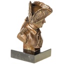[LA-1822301] Bronzeskulptur Bronzefigur Büste Friedrich II. Der Alte Fritz Bild 2