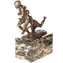 [LA-1822303] Bronzeskulptur Bronzefigur American Football Bild 5