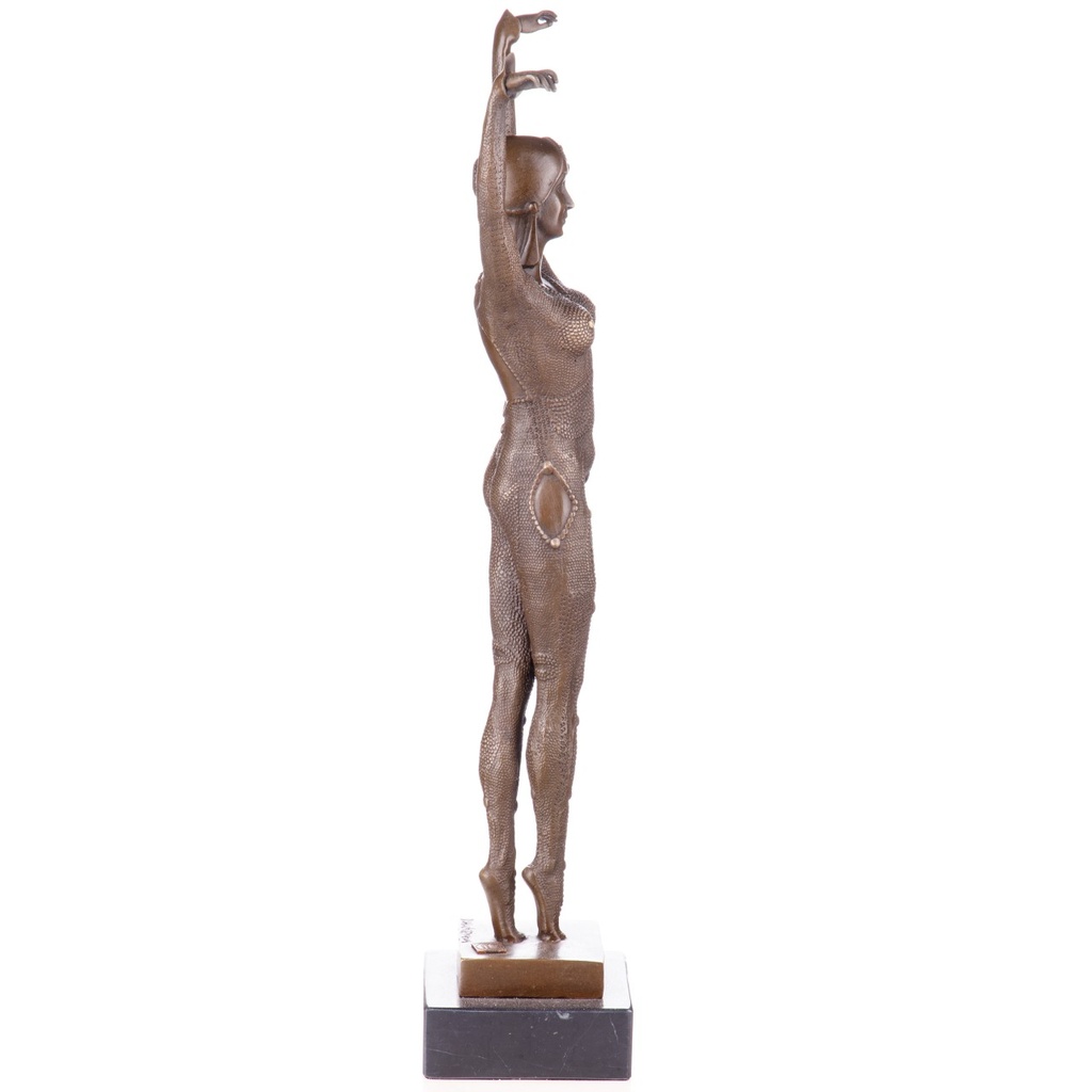 [2119798] Art Deco Bronzefigur Tänzerin Dourga nach D.H.Chiparus Bild 2