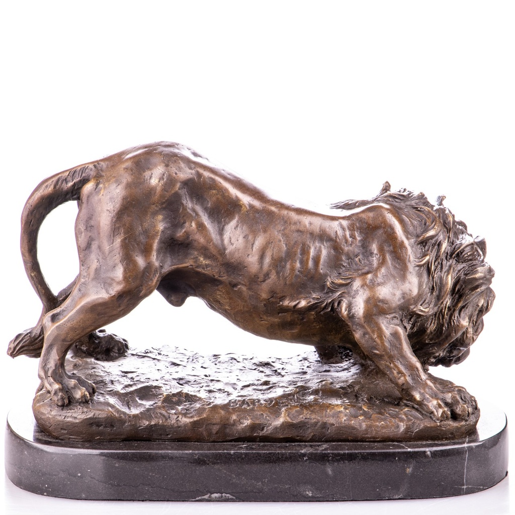 [LA-1822338] Bronzeskulptur Bronzefigur Löwe Bild 4