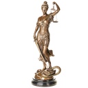[LA-1822342] Bronzeskulptur Bronzefigur Justitia Bild 2
