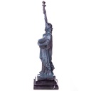 [LA-1822344] Bronzeskulptur Bronzefigur Freiheitsstatue mit grüner Patina Bild 2