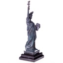 [LA-1822344] Bronzeskulptur Bronzefigur Freiheitsstatue mit grüner Patina Bild 4
