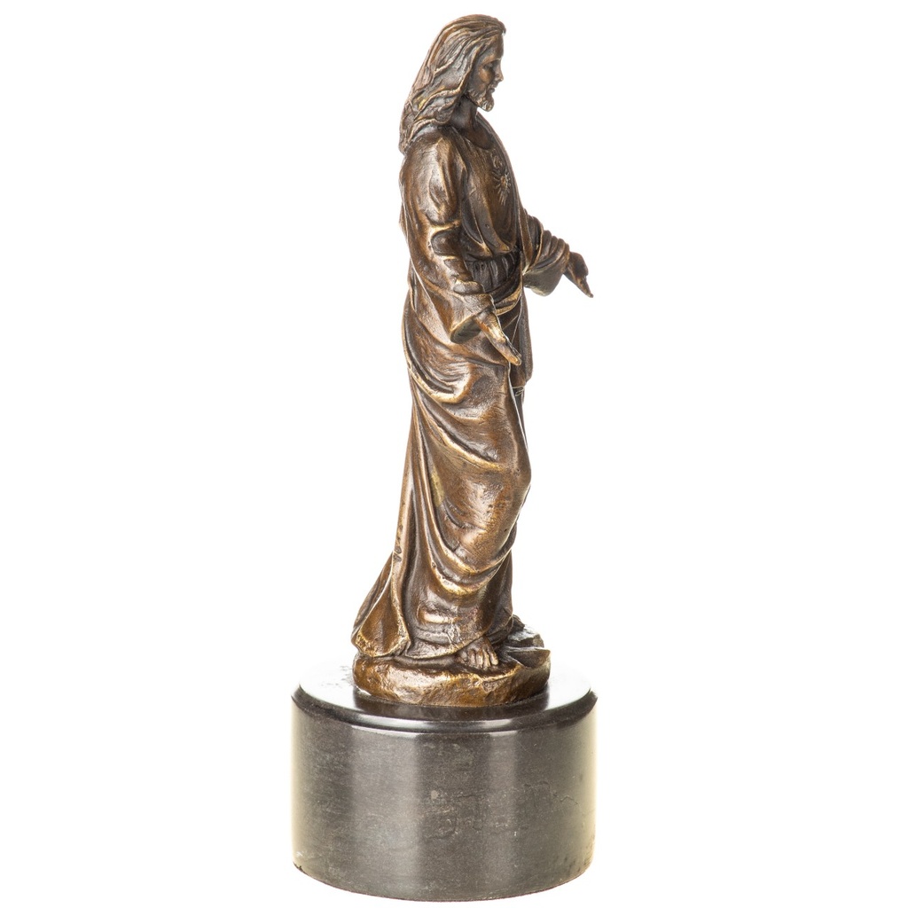 [LA-1822345] Bronzeskulptur Bronzefigur Jesus Bild 2