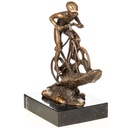 [LA-1822361] Bronzeskulptur Bronzefigur Mountainbike Fahrer Bild 5