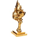 [LA-1822370] Polyresinfigur Teelichthalter Skelett Bild 3