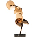 [LA-1822386] Moderne Edelstahl Skulptur Roségold Verchromt Bild 2