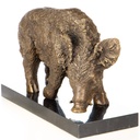 [LA-1822395] Bronzeskulptur Bronzefigur Wildschwein Bild 4