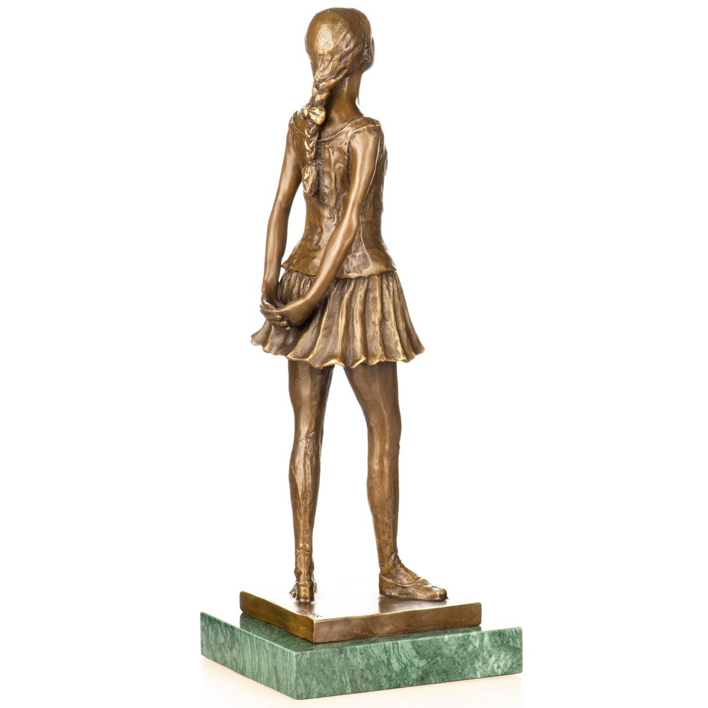 [LA-1822396] Bronzeskulptur Bronzefigur Kleine 14 Jährige Tänzerin nach Degas Bild 3