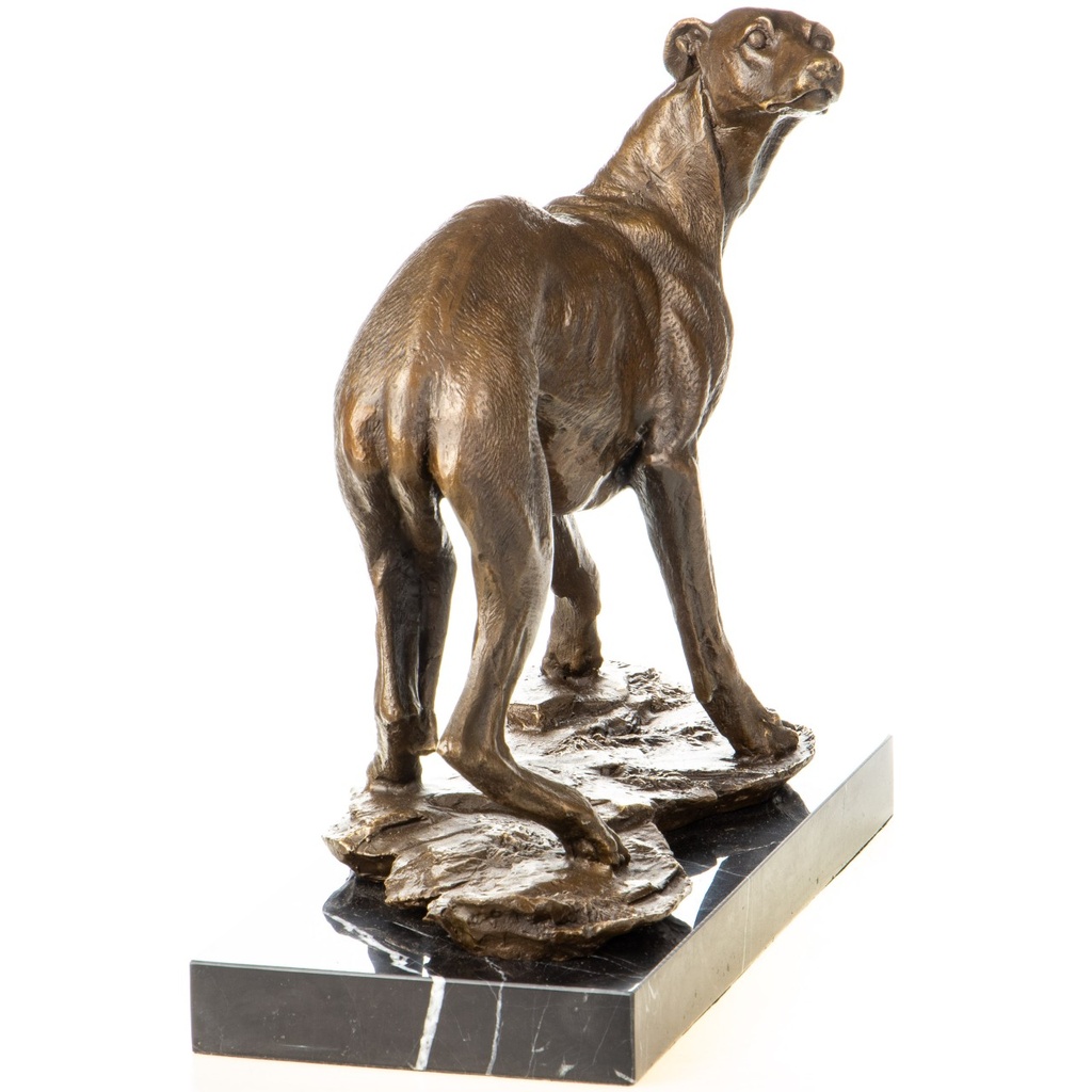 [LA-1822397] Bronzeskulptur Bronzefigur Windhund Bild 3