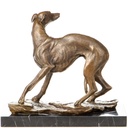 [LA-1822397] Bronzeskulptur Bronzefigur Windhund Bild 4