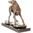[LA-1822397] Bronzeskulptur Bronzefigur Windhund Bild 5