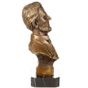 [LA-1822404] Bronzeskulptur Bronzefigur Büste Abraham Lincoln Bild 3