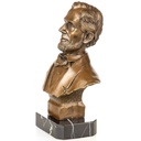 [LA-1822404] Bronzeskulptur Bronzefigur Büste Abraham Lincoln Bild 4