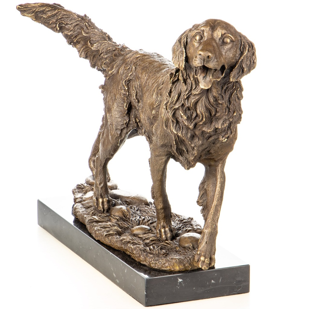 [LA-1822409] Bronzeskulptur Bronzefigur Jagdhund Bild 4