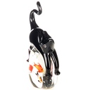 [LA-1822413] Murano-Stil Glas Katze mit Goldfischen Bild 4