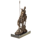 [LA-1822441] Bronzeskulptur Bronzefigur Kosakenpaar auf Pferd Bild 5