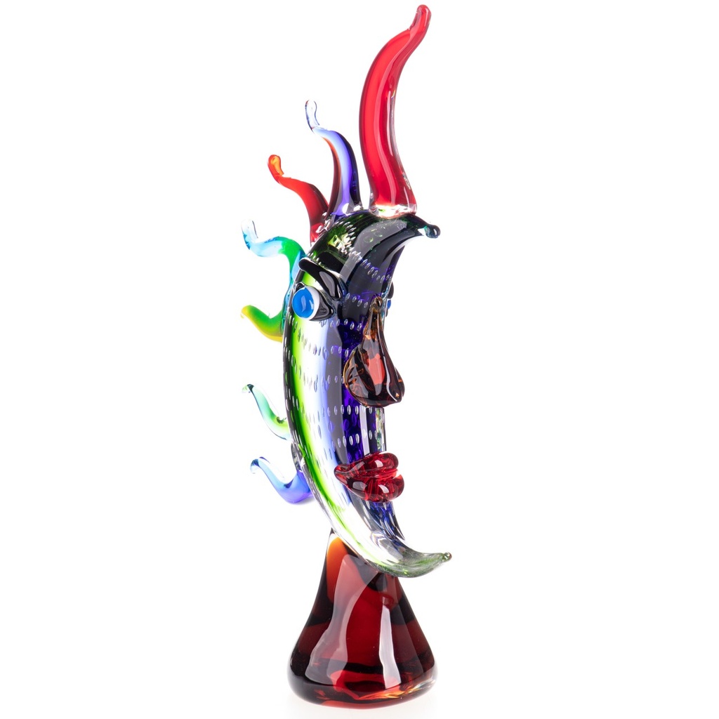 [LA-1822450] Murano-Stil Glas Figur Harlekin Bild 2