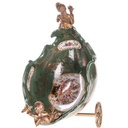 [LA-1822469] Porzellan mit Bronze Schale Kutsche mit Frau und Engel Bild 4
